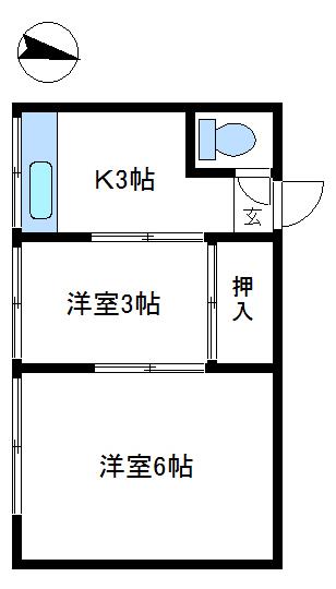 翠雲荘の間取り