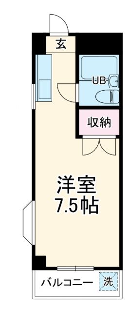 ユーシン武蔵小杉の間取り