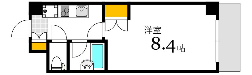 サンシャレオ城北の間取り