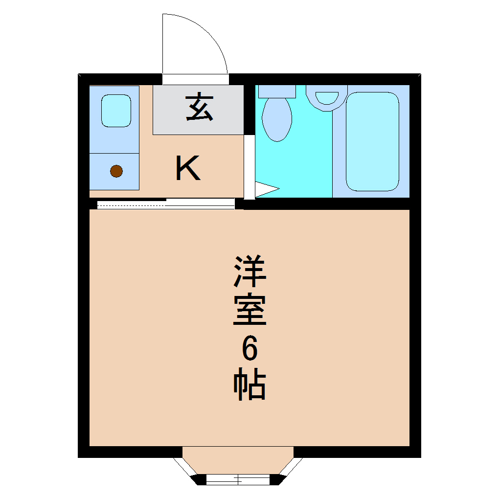 エスティライフあやめ池の間取り