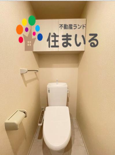 【東海市富木島町のアパートのトイレ】