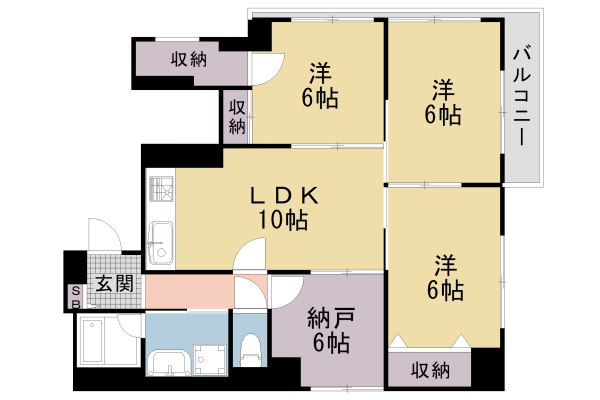 Ｕ　ｒｅｓｉｄｅｎｃｅ京都三条の間取り