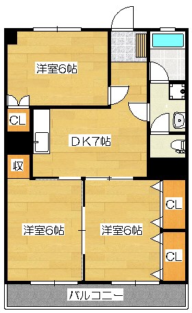 長谷ビルの間取り