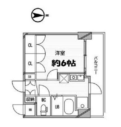 杉並区堀ノ内のマンションの間取り