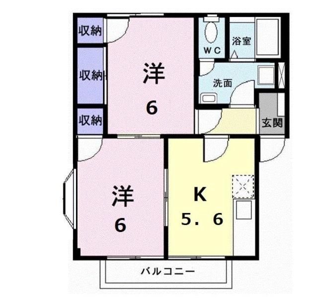 ドリ－ムハイツの間取り