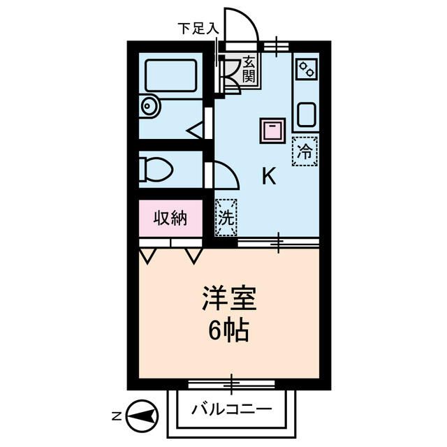 ハイム栄の間取り