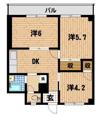 第3森ビルの間取り