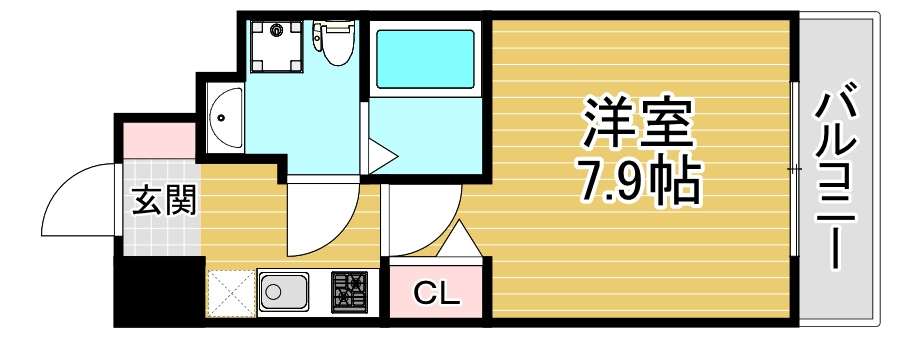 FDS WILL KOHAMAの間取り