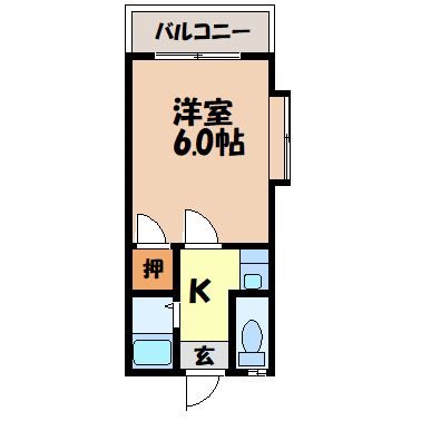 ドミール元村の間取り