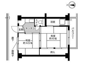 茂原市緑町のマンションの間取り