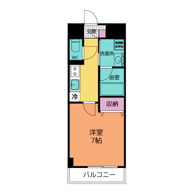 メイプル高横須賀の間取り