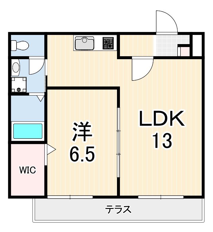 メゾン　エスコートの間取り