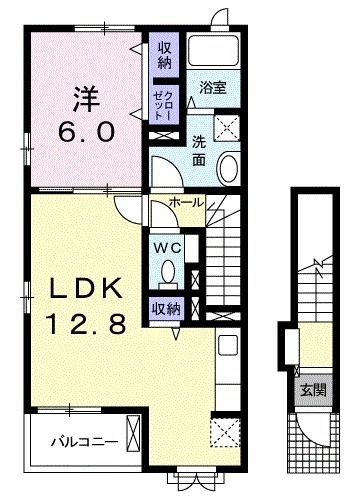 モデルノの間取り