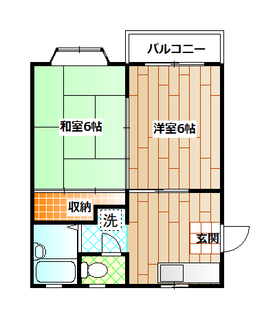 ヒルズメグミの間取り