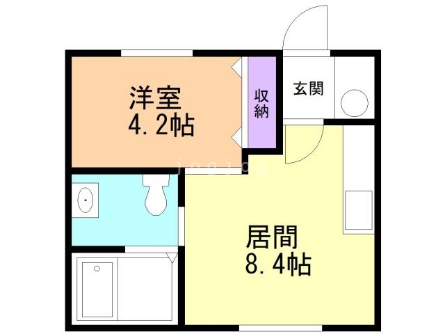 エルムハイツの間取り