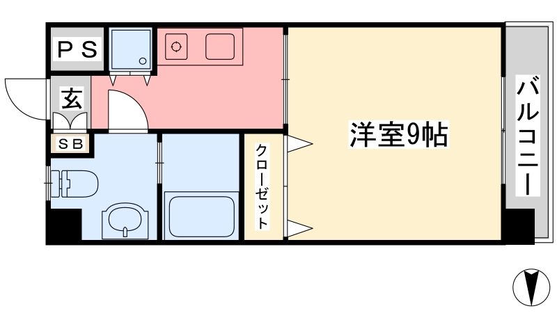 アプトン・パーク２１の間取り