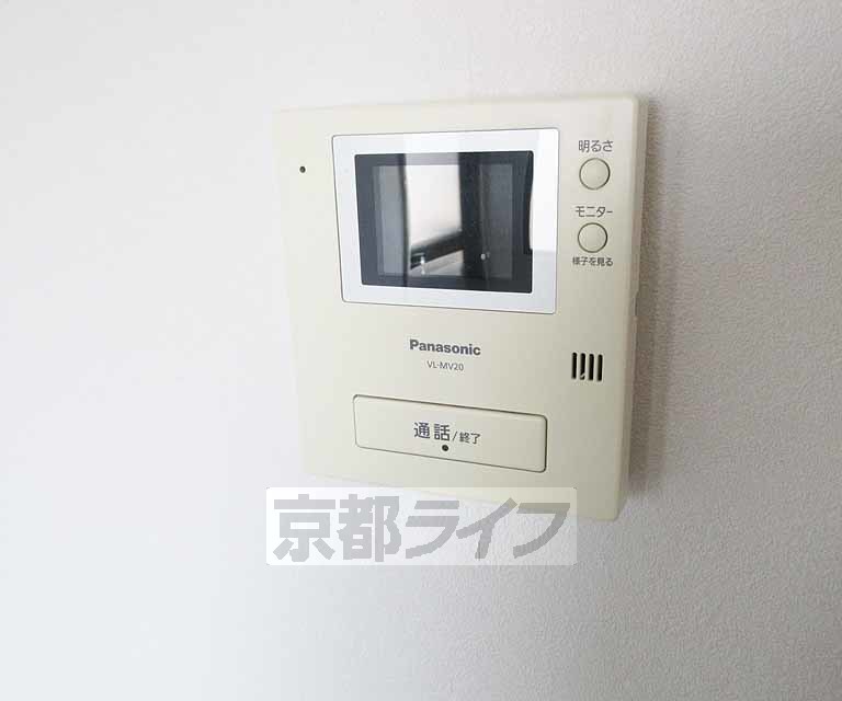 セキュリティ　モニター付です。