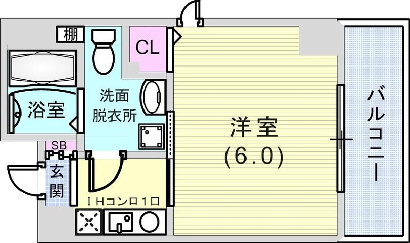 エトワール王子の間取り