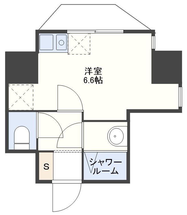 デ・クメール中川の間取り