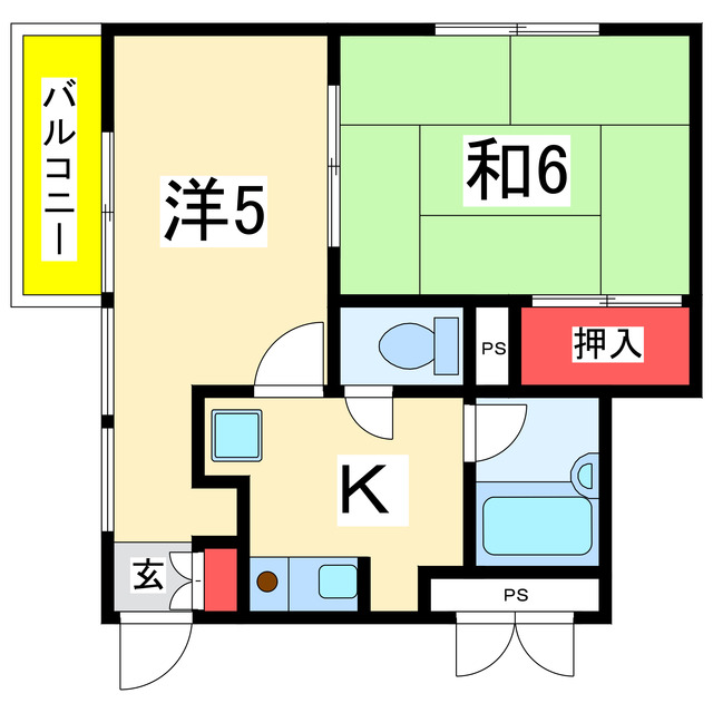 ヴィラヒルズ異人池の間取り