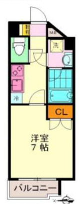 港区南青山のマンションの間取り