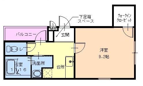 マノワールI番館の間取り