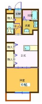 ウェルヴィラ　A棟の間取り