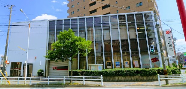 銀行　百五銀行八田支店（銀行）まで510m
