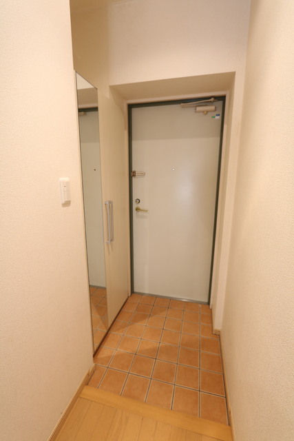 玄関　☆姿見付シューズボックス☆