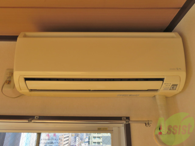 その他設備　エアコンが設置してありますので、寒暖対策もばっちり。