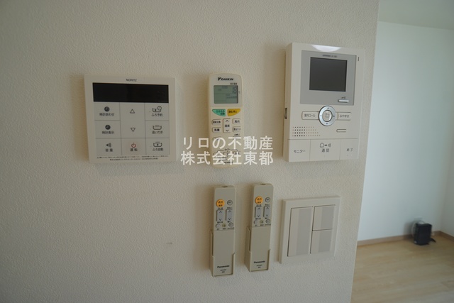 セキュリティ　ＴＶモニター付インターホンがあるので訪問者が一目でわかります