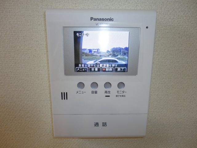 セキュリティ　カメラ付インターホン（イメージ）