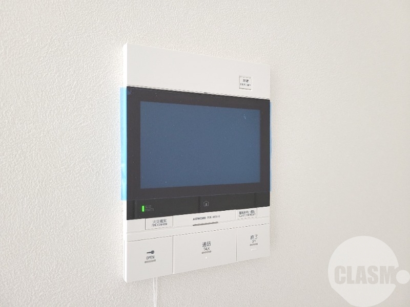 セキュリティ　来訪者が確認できるモニターホン♪