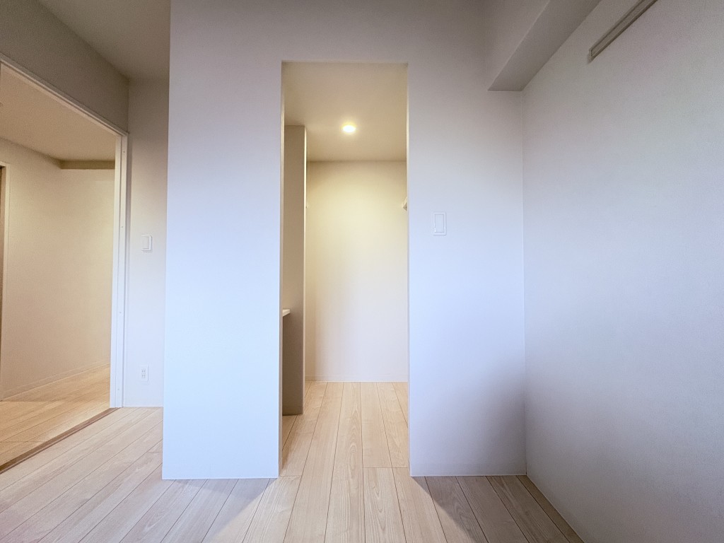 収納　大容量ウォークインクローゼット♪