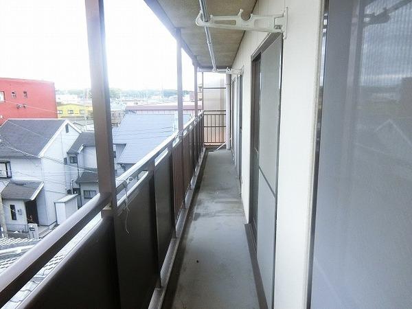 バルコニー　日当たり良好！