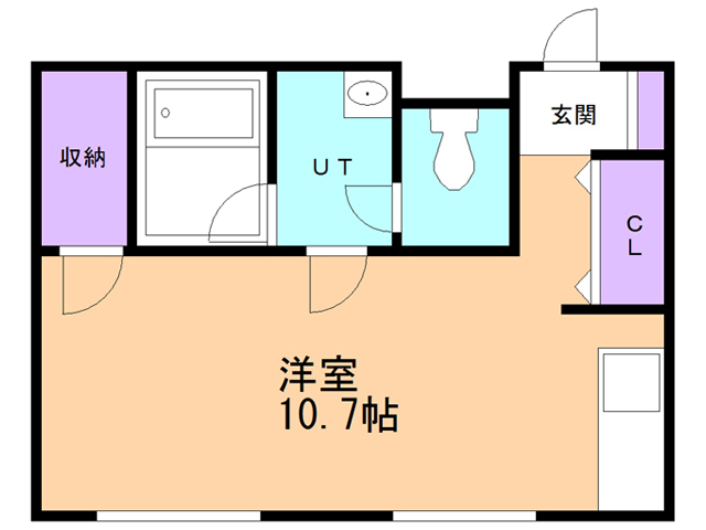 室蘭ナラサキビルの間取り