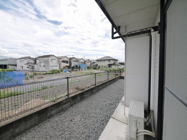 バルコニー　広々としたバルコニーです