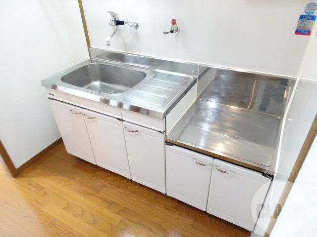 キッチン　ガスコンロ設置可♪