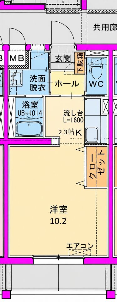 FUKUNASU EHIRAHIGASHIの間取り写真