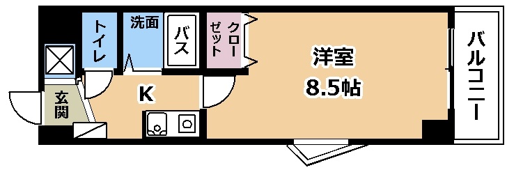 APEX　FLAT　Rの間取り