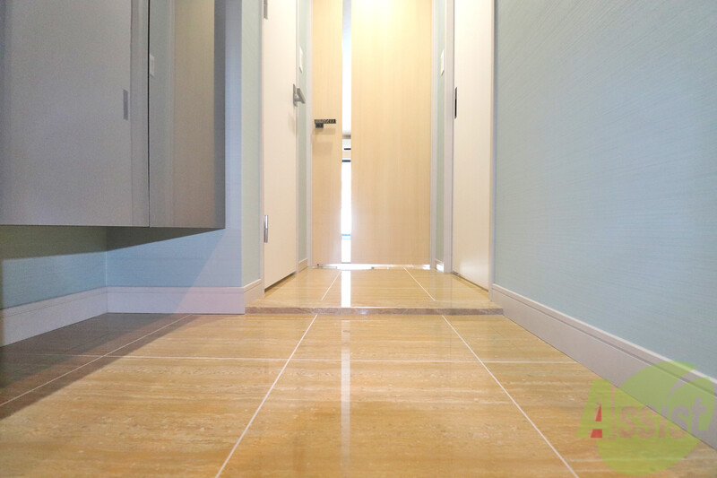 玄関　シューズボックス付き玄関！