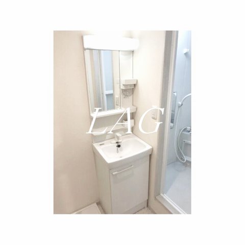 洗面設備　洗面台です。