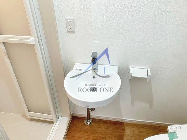 洗面設備　独立洗面台です。