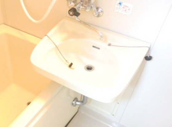 洗面設備　※他号室の写真です