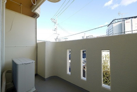 バルコニー　※他号室の写真です