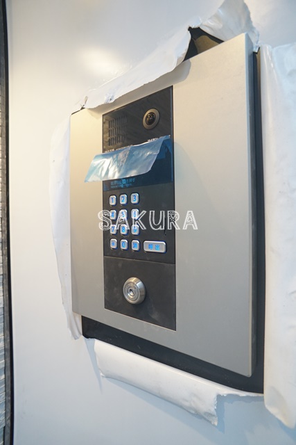 セキュリティ　不審者、勧誘員をシャットアウトできるオートロックです♪