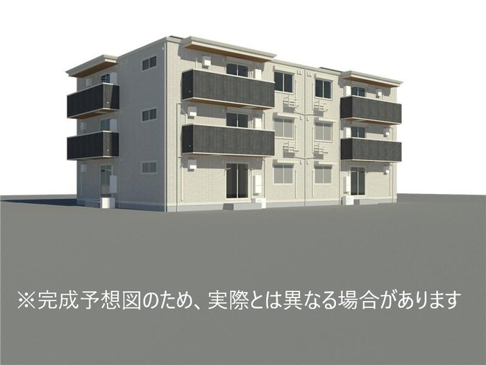 建物外観　外観パース