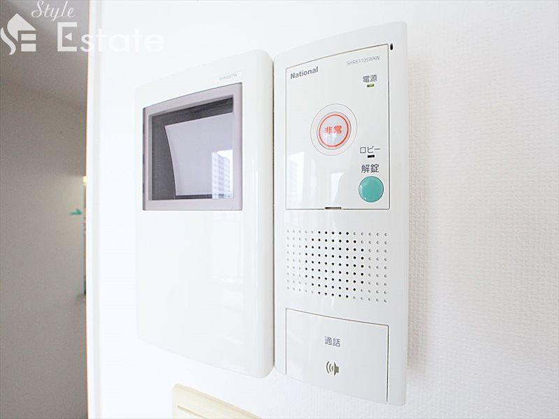 セキュリティ　モニター付きインターホン