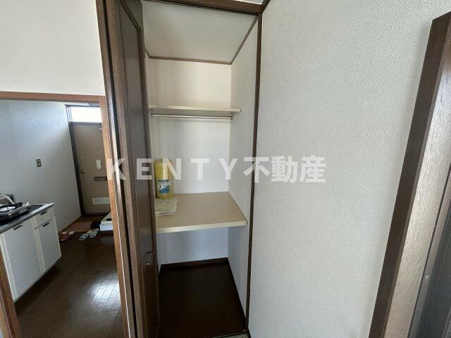 収納　収納のためのスペースです