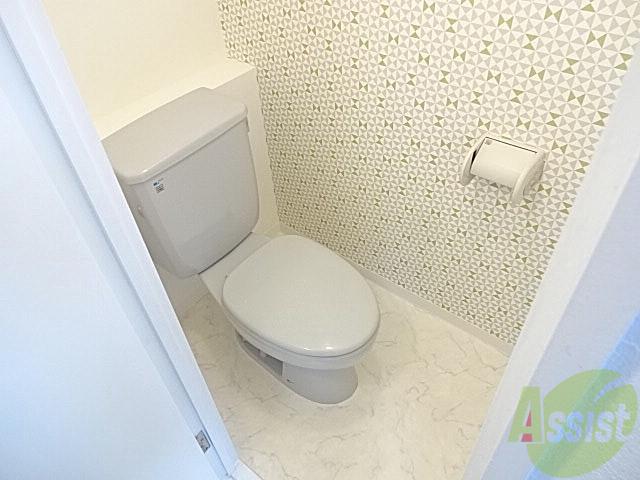 トイレ　トイレはゆったりとしていて時間がゆっくり流れています。